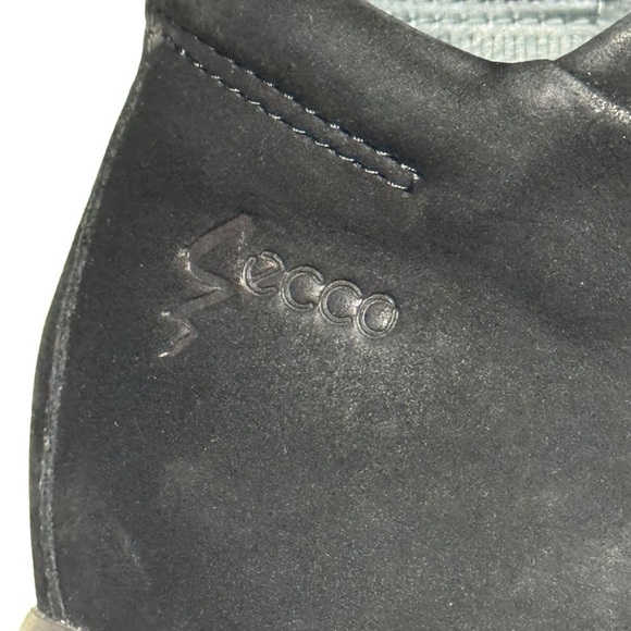 Ecco latex black boots womens size 37 - Picture 5 of 10